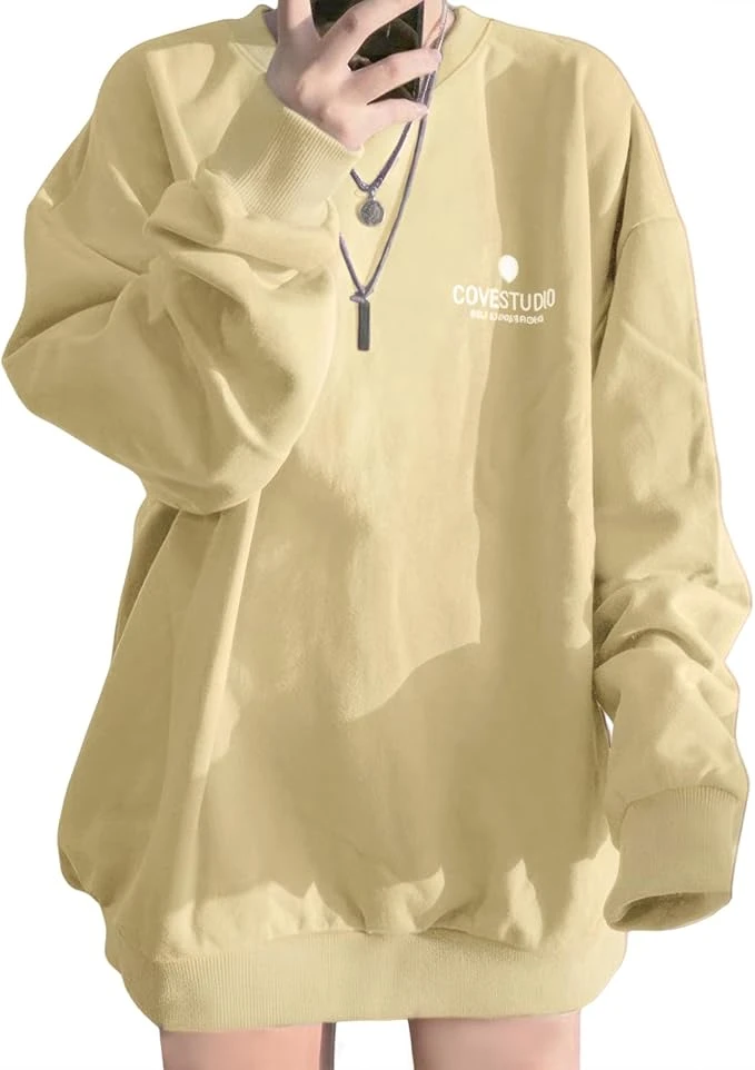 Áo hoodie cỡ lớn Meme Extra dành cho nữ, kiểu dáng rộng rãi, thích hợp mặc chui
