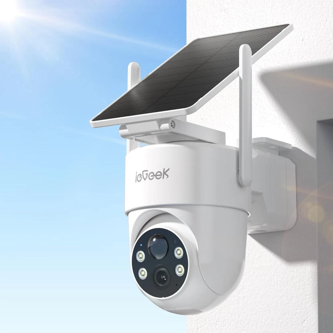 [Camera an ninh đa năng tích hợp/tách rời tấm pin năng lượng mặt trời 2026]
