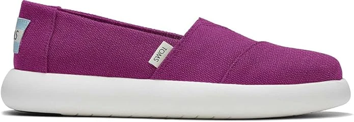 Giày nữ Alpargata Mallow – Size 7 B(M) US, màu Dark Fuchsia Heritage Canvas