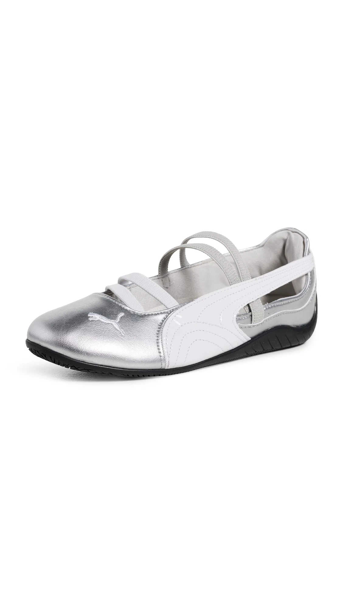 Giày búp bê nữ Speedcat Metallic Casual – màu bạc