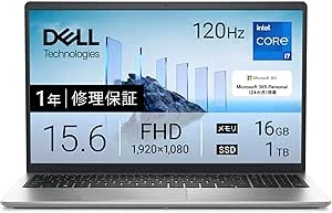 Máy tính xách tay Dell, Dell 15 DC15250, màn hình 15.6 inch, bộ xử lý Intel Core i7-1355U, RAM 16GB, ổ SSD 1TB.