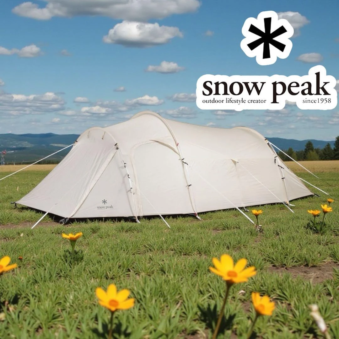 Lều Snow Peak Vault Ivory mới, 4 người, bản giới hạn Mỹ – mùa xuân