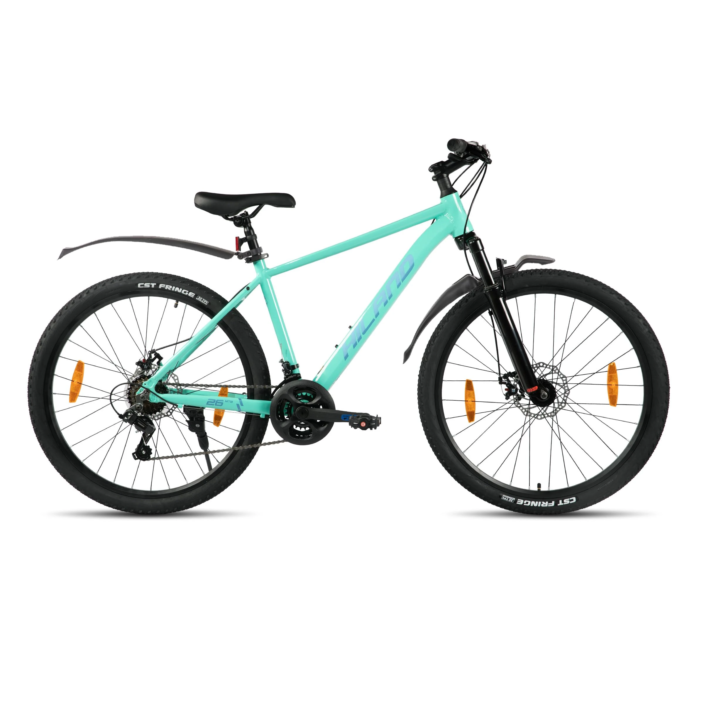 Xe đạp leo núi HILAND 26 27.5" Shimano 21 tốc độ, khung nhôm nhẹ, phanh đĩa, giảm xóc trước, dây cáp trong, dành cho nam và nữ