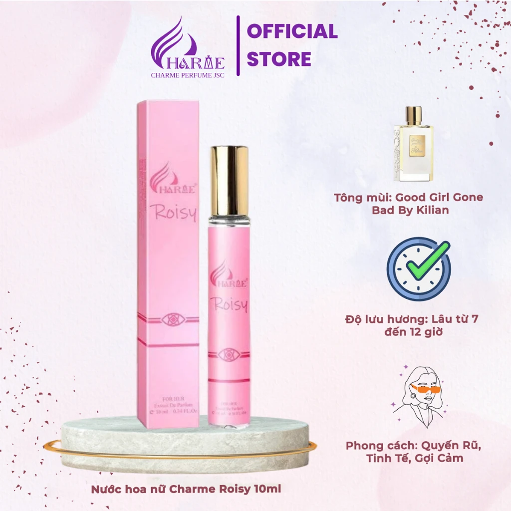 ✨Nước Hoa Nữ Charme Roisy 10ml✨‼