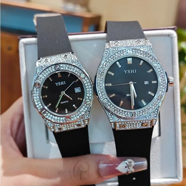 Đồng hồ Nam YSHI 602 -42mm đính đá cao cấp