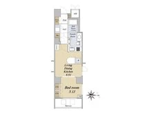 Central Residence Kudanshita City Tower – 74 triệu yên (1 phòng ngủ + phòng khách) · 1LDK · 38 m² · 7400 万円