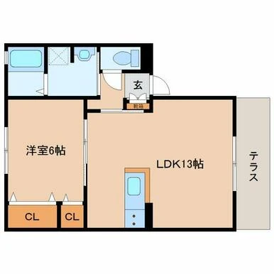 Khu Ikebe 3-chome, thị trấn Kawai, quận Kitakatsuragi (ga Ikebe) – Tầng 1, căn hộ 1LDK · 1LDK · 43 m² · 50,000円/tháng