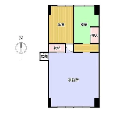 Khu Kuretake-cho 1-chome, thành phố Tsuruga (ga Tsuruga) – Văn phòng cho thuê  · 48 m² · 70,000円/tháng