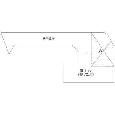 Khu Shinno-cho Joboji, thành phố Kameoka (ga Umabori) – Đất làm bãi đậu xe  · 66,000円/tháng