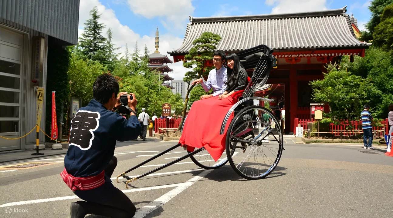 TOUR NỬA NGÀY TRẢI NGHIỆM XE KÉO TRUYỀN THỐNG TẠI ASAKUSA, TOKYO